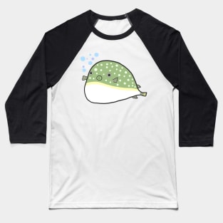 Cute Blowfish (puffer / globe fish) Baseball T-Shirt